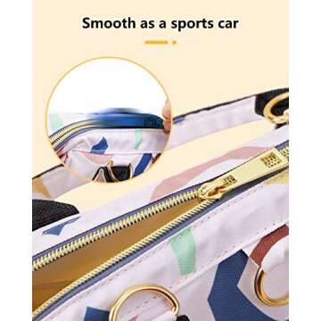 SYNPOS Breast Pump Bag with Cooler Pocket, Mini Pumping Bags for Working Moms, Breast Milk Cooler Ba...