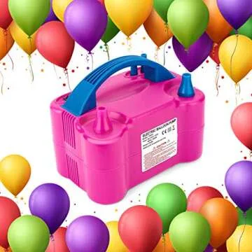 Portable Electric Balloon Pump for All Celebrations