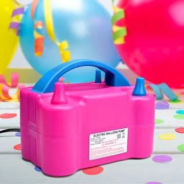 Portable Electric Balloon Pump for All Celebrations