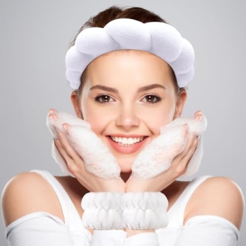 Buy Zkptops Spa Headband and Wristband Set for Skincare