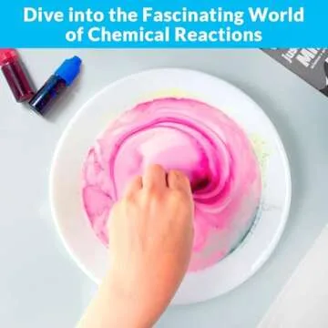 STEM Toys by Griddly Games - Art & Science Kits for Kids Age 8-12 Fun & Educational Science Toys, Engaging Kids Activity Kit, Perfect Science Kit for Hands-on Learning (Just Add Milk)