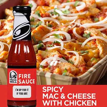 Taco Bell Fire Sauce 3-pack, Perfect for Spicy Lovers!