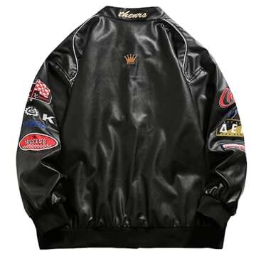 Aelfric Eden Vintage Graphic Baseball Jacket Unisex