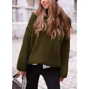 PRETTYGARDEN Women's Knit Oversized Sweater for Fall Fashion