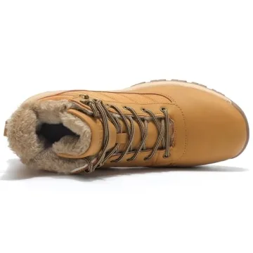 TSIODFO Snow Boots for Men Waterproof Winter Shoes