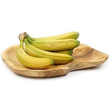 EWEIGEER Hand-Carved Wooden Serving Tray 12.5 Inches