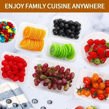 HKJ Chef 36-Pcs Food Containers Set for Easy Storage