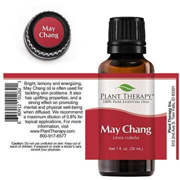 Plant Therapy May Chang Essential Oil - Pure Uplifting Aroma