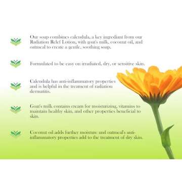 Miaderm Radiation Relief Calendula Soap