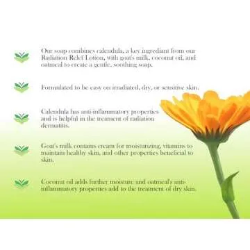 Miaderm Radiation Relief Calendula Soap