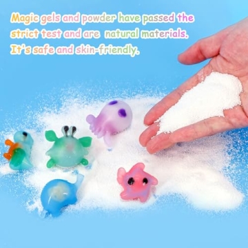Kiditos Magic Water Elf Toy Kit with Colorful Gels and Molds
