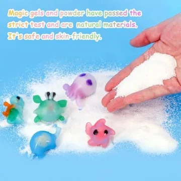 Kiditos Magic Water Elf Toy Kit with Colorful Gels and Molds
