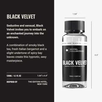 Hotel Collection Diffuser Oil - Black Velvet Aromatherapy Essential Oil