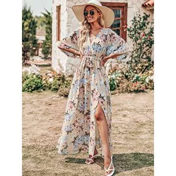 Kimono Maxi Dress for Women - Stylish Summer Elegance