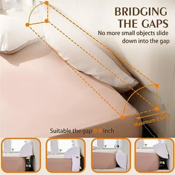 jakoola Bed Wedge Pillow King Size Mattress Gap Filler