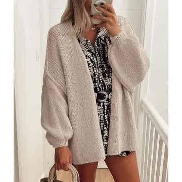 Stylish PRETTYGARDEN Oversized Cardigan for Fall 2025