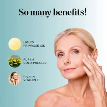 Evening Primrose Oil for Skin and Hair Care - Natural Moisturizer