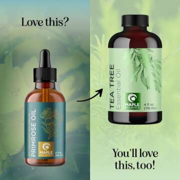 Evening Primrose Oil for Skin and Hair Care - Natural Moisturizer