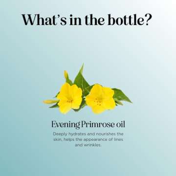 Evening Primrose Oil for Skin and Hair Care - Natural Moisturizer