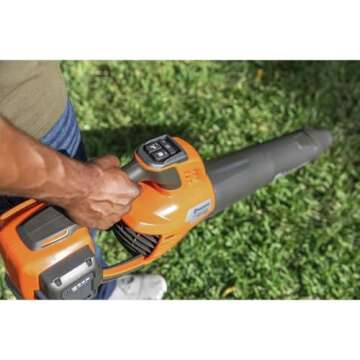 Husqvarna Leaf Blaster 350iB: Powerful Cordless Leaf Blower, Eco-Friendly with Battery and Charger I...