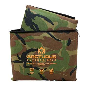 Arcturus Heavy Duty Survival Blanket for Camping and Emergencies