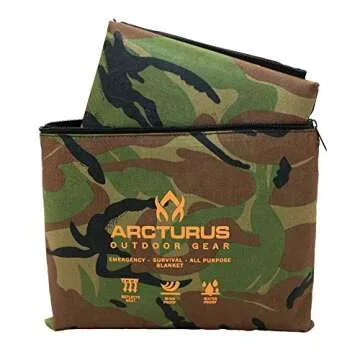 Arcturus Heavy Duty Survival Blanket for Camping and Emergencies