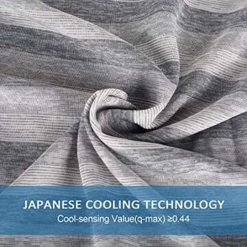 Cooling Pillow Cases Set of 2 Double-Sided Tech
