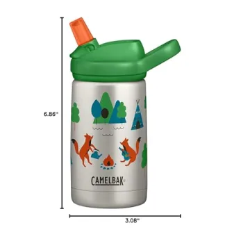 CamelBak Kids Water Bottle - Eco-friendly, Insulated & Fun!