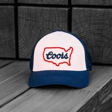 AMERICAN NEEDLE State Valin Trucker Cap 22007A Hat OSFA (Coors) Multicoloured