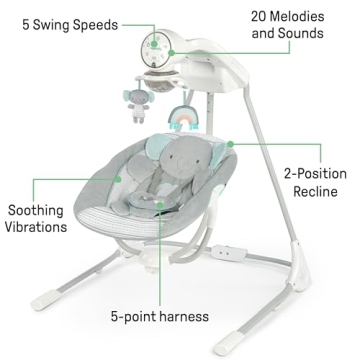 Comfortable and Versatile Ingenuity Baby Swing