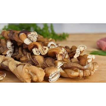 Pawstruck Natural 12" Braided Bully Sticks for Dogs – Tough, Long-Lasting, Rawhide-Free, Low-Odor, Single Ingredient Chew Treat for Aggressive Chewers – 5 Count – Packaging May Vary