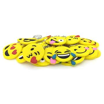OHill Keychains, 40 Pack Top 8 Popular Keyrings Party Favor Supplies Summer Camp Prizes Carnivals Cl...