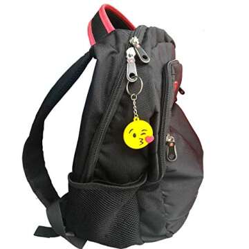 OHill Keychains, 40 Pack Top 8 Popular Keyrings Party Favor Supplies Summer Camp Prizes Carnivals Classroom Rewards Party Favor Bags,Multi-color