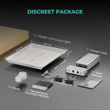 MARS HYDRO TS1000 LED Grow Light for Indoor Plants