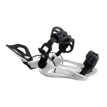 System Epic Rear Entry Snowboard Bindings for Easy Riding