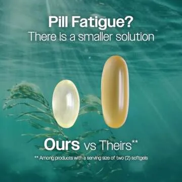 OVEGA-3 Vegan Omega-3 Softgels for Heart and Brain Health