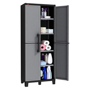 Keter Space Winner Grey Cabinet for Stylish Storage