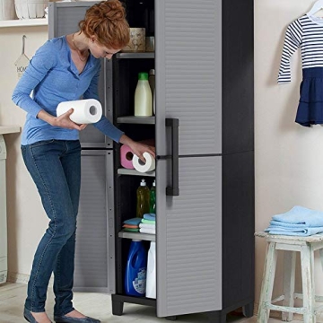 Keter Space Winner Grey Cabinet for Stylish Storage