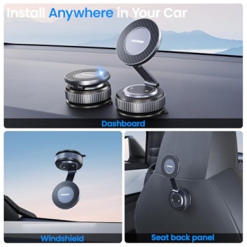 Premium Magnetic Car Phone Holder for iPhone 16 & More