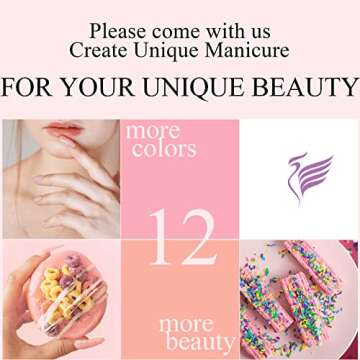 Phoenixy Poly Nail Gel Kit: 12 Colors for Gorgeous Nails