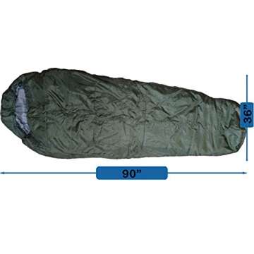 Sleeping Bag, Sleeping Pad, Pillow Combo Set