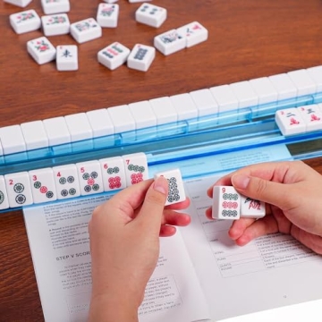 GUSTARIA American Mahjong Game Set - 166 Premium Tiles