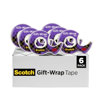 Scotch Gift Wrap Tape – Invisible Tape for Perfect Gifts
