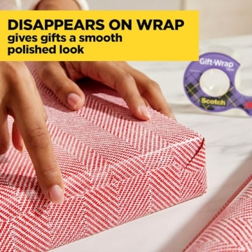 Scotch Gift Wrap Tape – Invisible Tape for Perfect Gifts