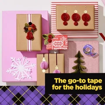 Scotch Gift Wrap Tape – Invisible Tape for Perfect Gifts