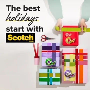 Scotch Gift Wrap Tape – Invisible Tape for Perfect Gifts