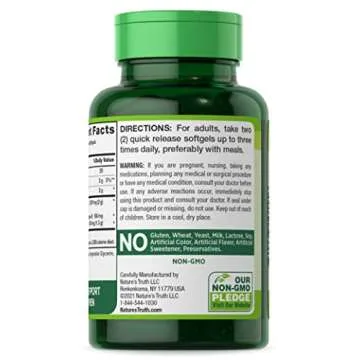 Nature's Truth Evening Primrose Oil Softgels for Wellness