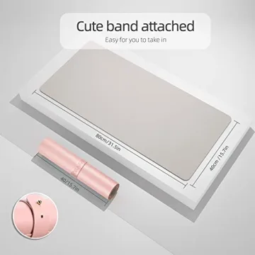 Stylish Dual-Sided Multifunctional Desk Pad for Your Office