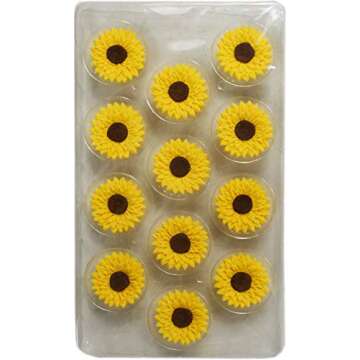 Wilton Sunflower Icing Decorations
