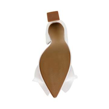 Betsey Women's Nobble Pump, Ivory, 7